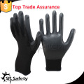 SRSAFETY 13g coated black micro foam nitrile glove for automotive repairing